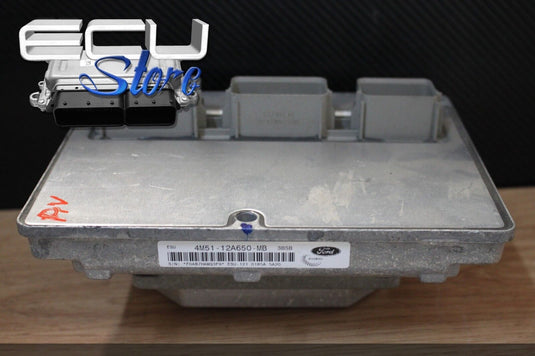 ECU / CENTRALITA MOTOR 4M51-12A650-MB ESU-121 - FORD + connectors