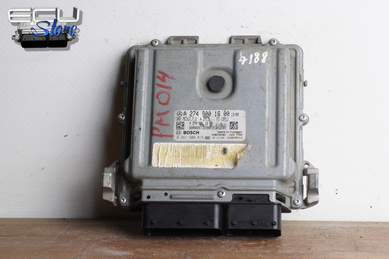 Cargue la imagen en el visor de la galería, ECU CENTRALITA MOTOR A2749001600 0261S09815 MERCEDES C300 GLC300 W205 2.0 20150
