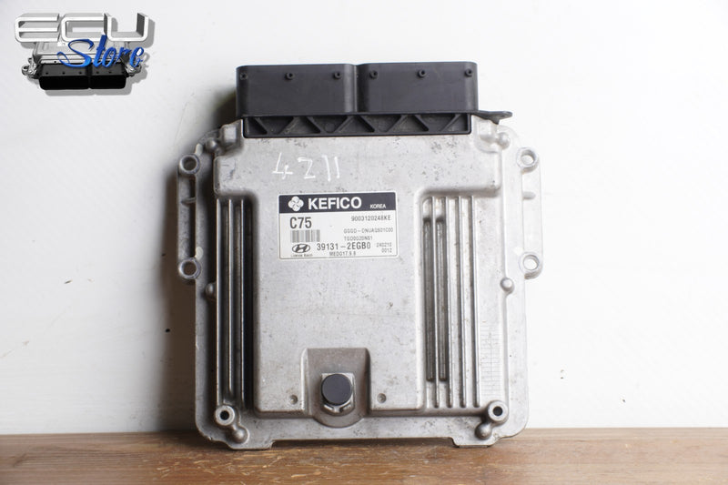 Cargue la imagen en el visor de la galería, ECU CENTRALITA MOTOR 39131-2EGB0 9003120248KE MEDG17.9.8 HYUNDAI ELANTRA 2.00
